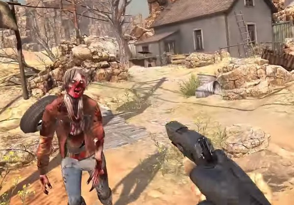 virtual reality zombie game