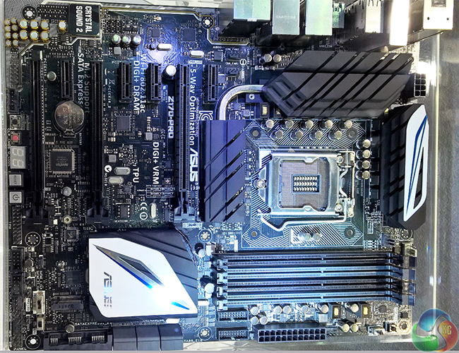 cpu led and dram led on asus z170a motherboard flashing