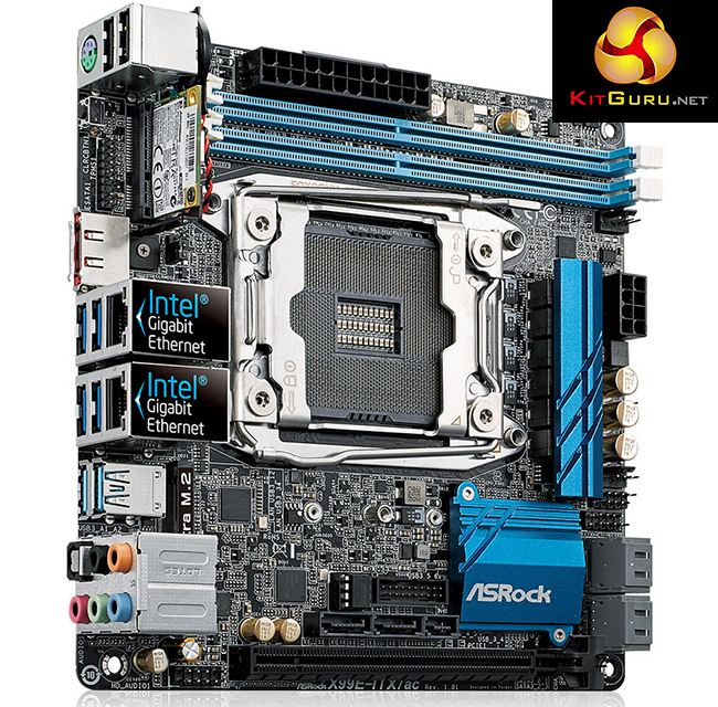 ASRock X99E ITX ac Mini ITX Motherboard Review KitGuru