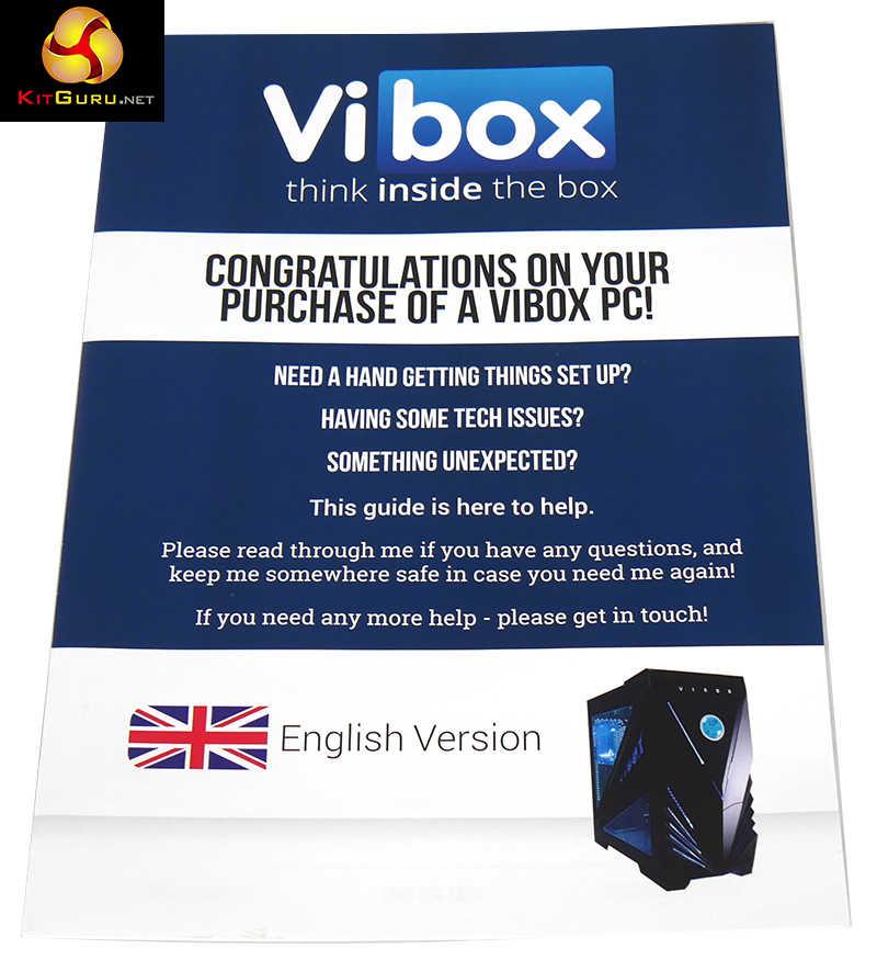 Vibox Element X Blue System Review