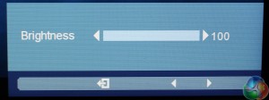 XB270 OSD brightness