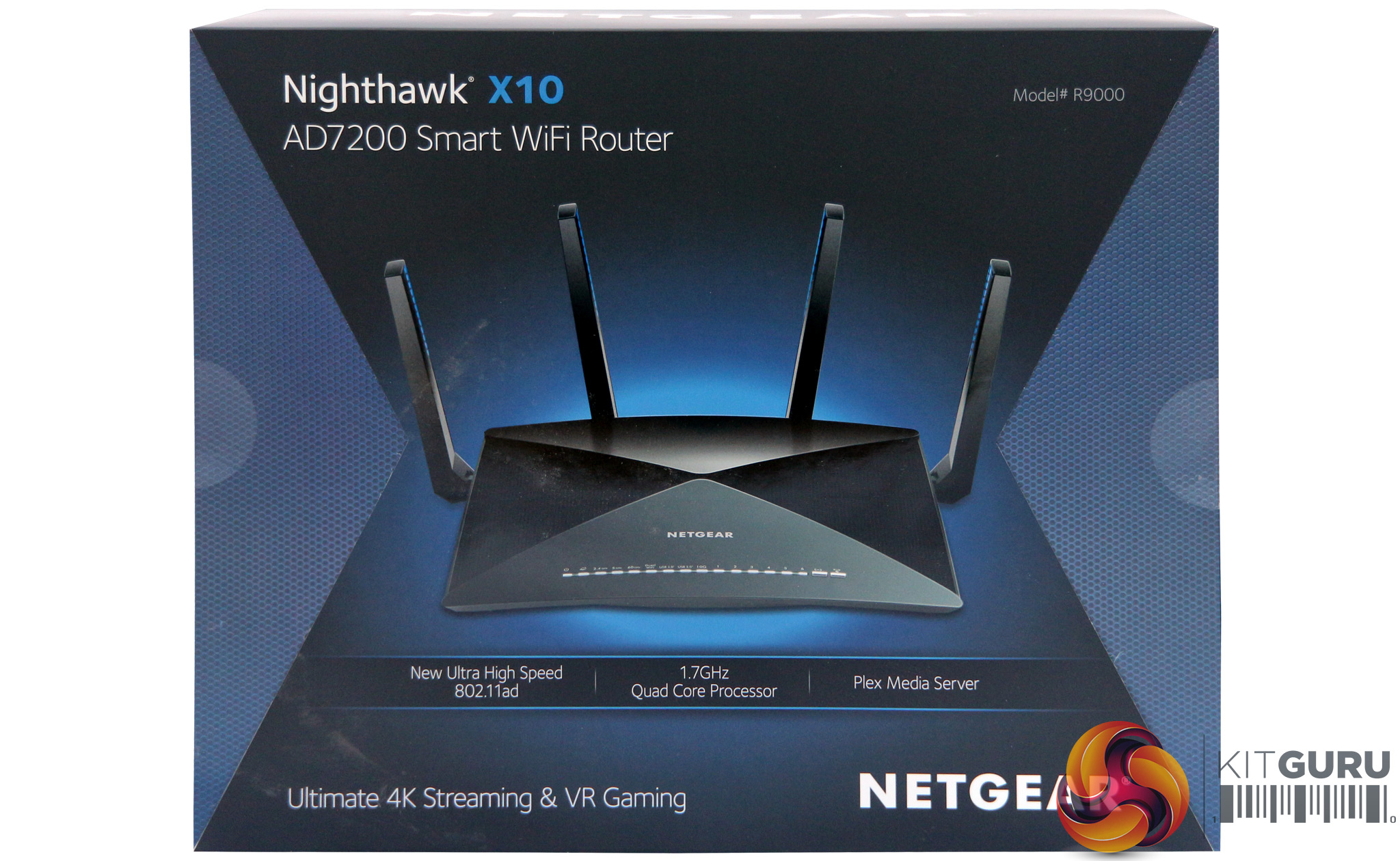 NETGEAR Nighthawk X10 R9000 AD7200 802.11ad Wireless Router