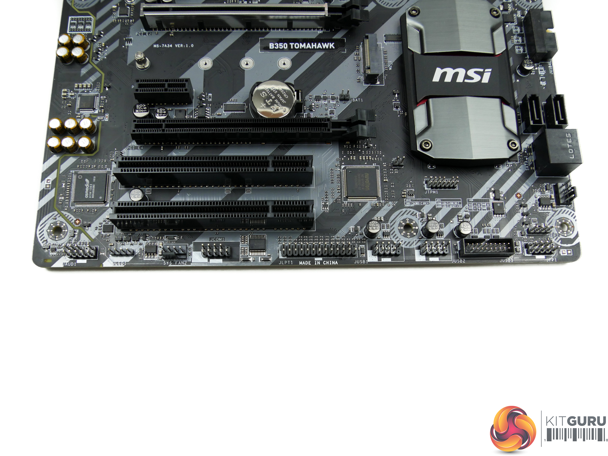 Board Features And Visual Inspection - The MSI B350 Tomahawk Motherboard  Review: Gaming On a Budget