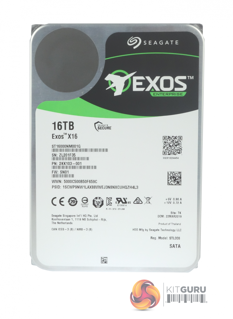 Seagate Exos X16 16TB HDD Review KitGuru