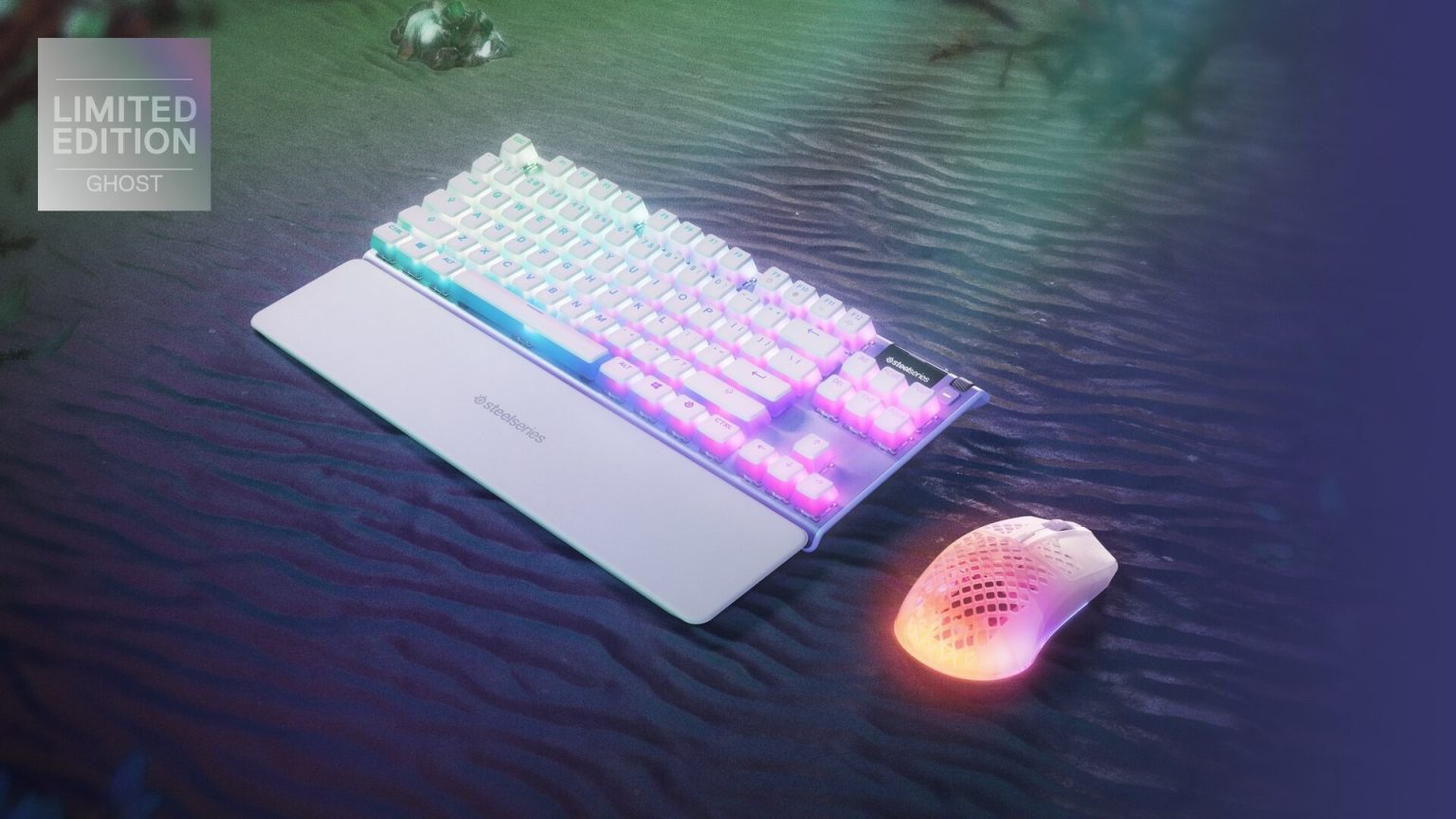 SteelSeries Launches Limited Edition Ghost Apex TKL And Aerox Wireless KitGuru