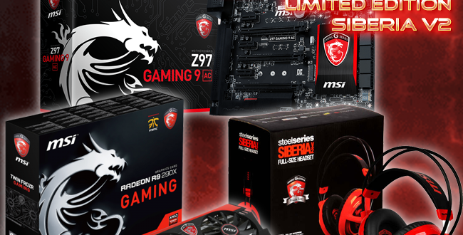 Win MSI Z97 Gaming 9 AC, R9 290X Gaming GPU and LE Siberia V2 | KitGuru