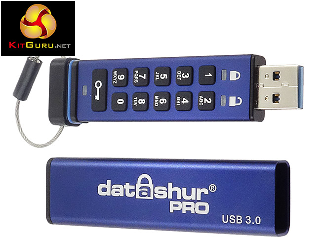 iStorage datAshur PRO セキュアフラッシュドライブ - FIPS 140-2