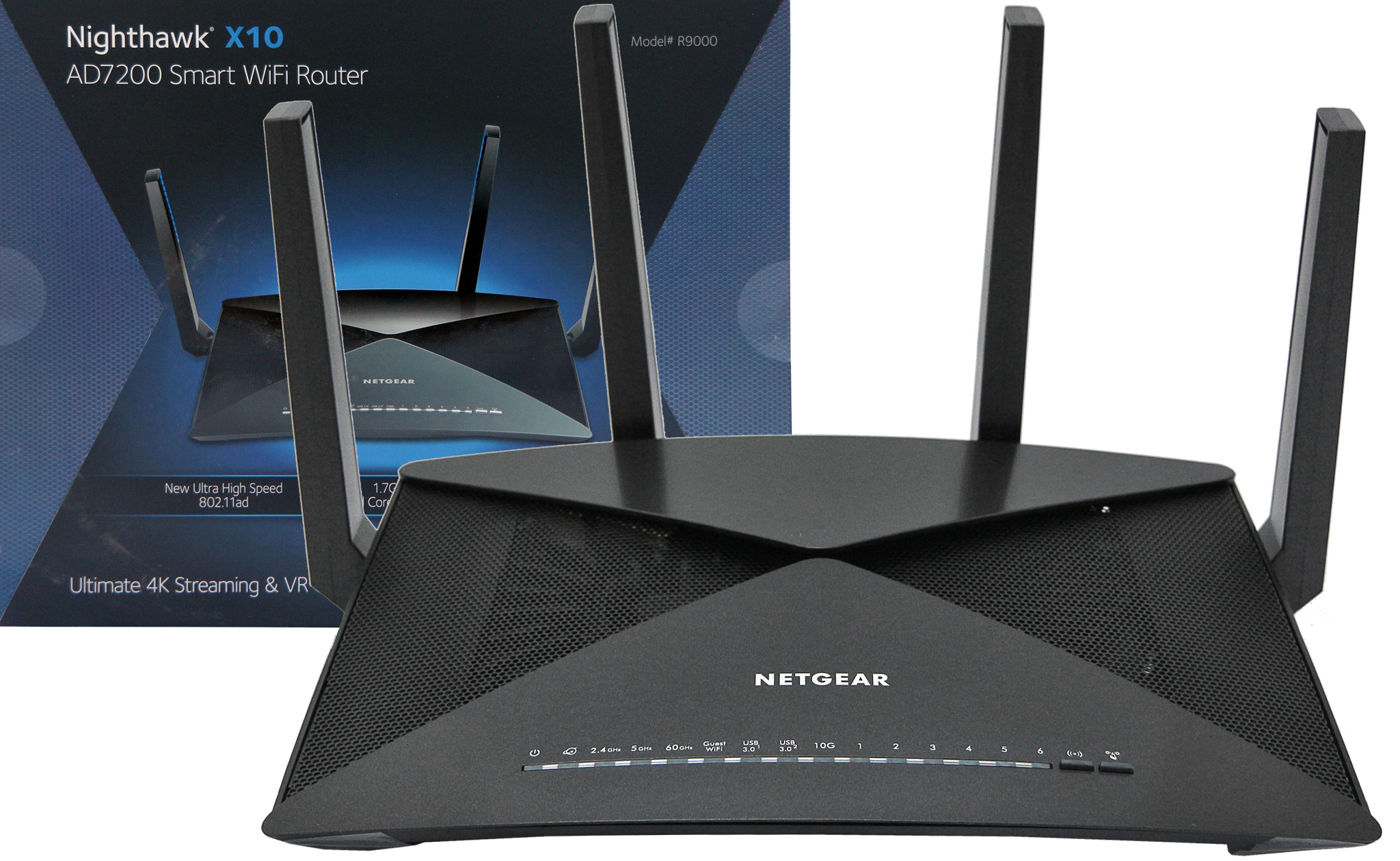 NETGEAR Nighthawk X10 R9000 AD7200 802.11ad Wireless Router | KitGuru