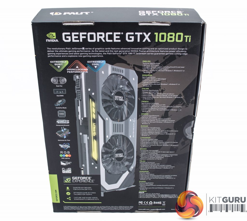 Palit Gtx 1080 Ti Super Jetstream 11gb Review Kitguru