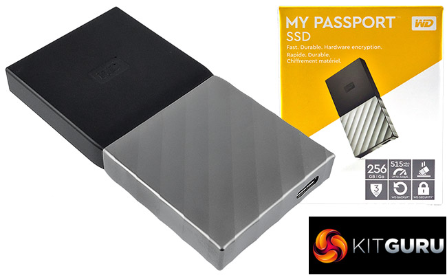 WD My Passport SSD 512GB USB 3.1 External Solid State Drive 