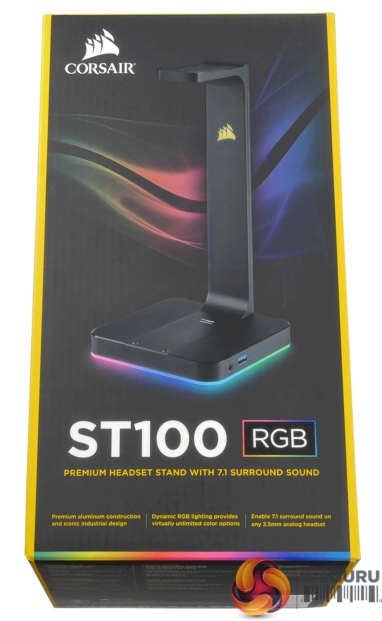 Corsair ST100 RGB Premium Headset Stand With 7.1 Surround Sound
