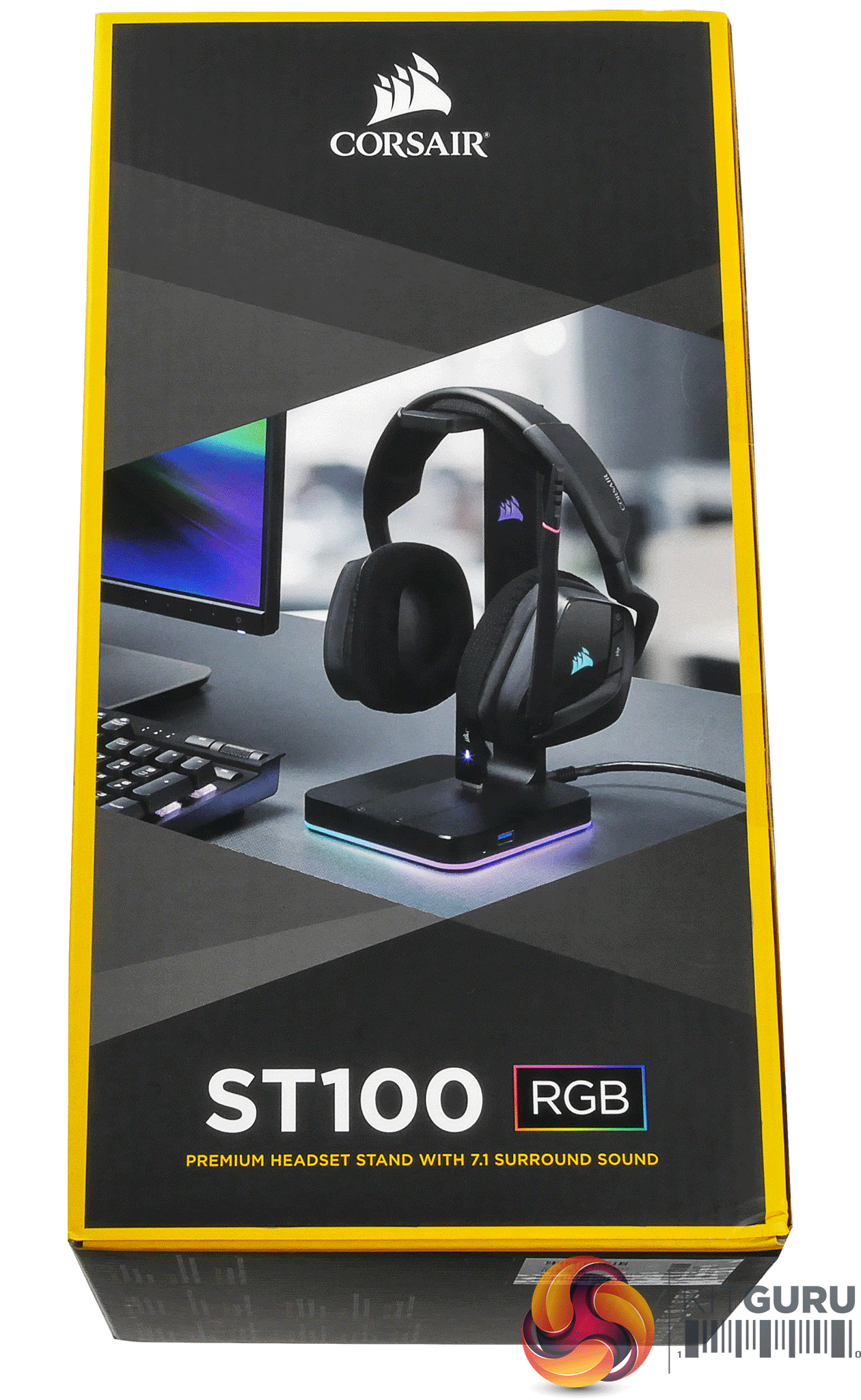 ST100 RGB Premium Headset Stand with 7.1 Surround Sound (EU)