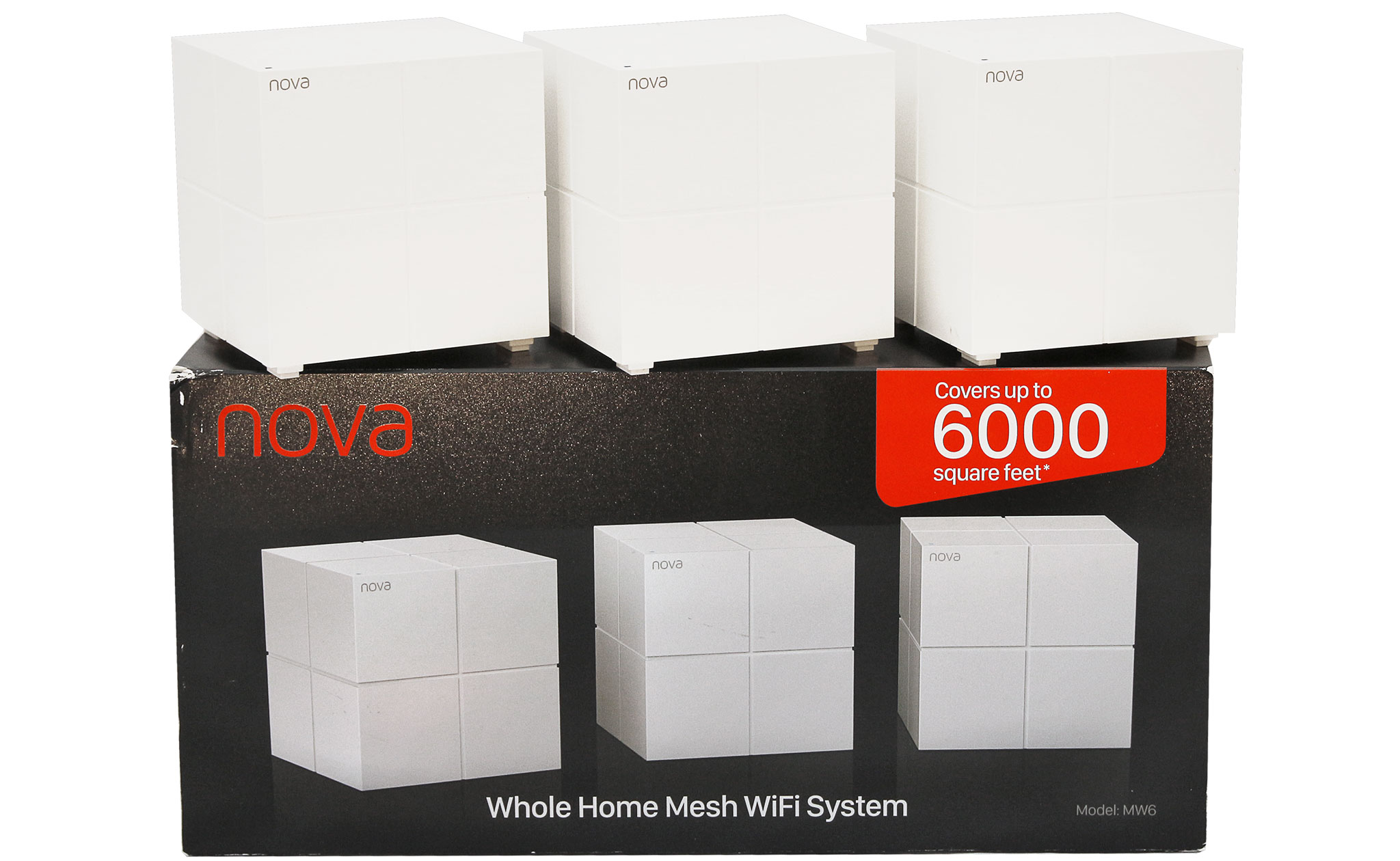 Tenda Nova MW6 (3 Pack) AC1200 Whole Home Mesh WiFi System