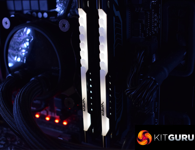 Patriot Viper LED DDR4 Memory (2400MHz & 3000MHz Kits) Review | KitGuru ...