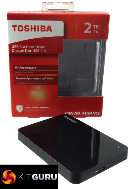 Toshiba Canvio Advance 2tb External Hard Drive Review Kitguru