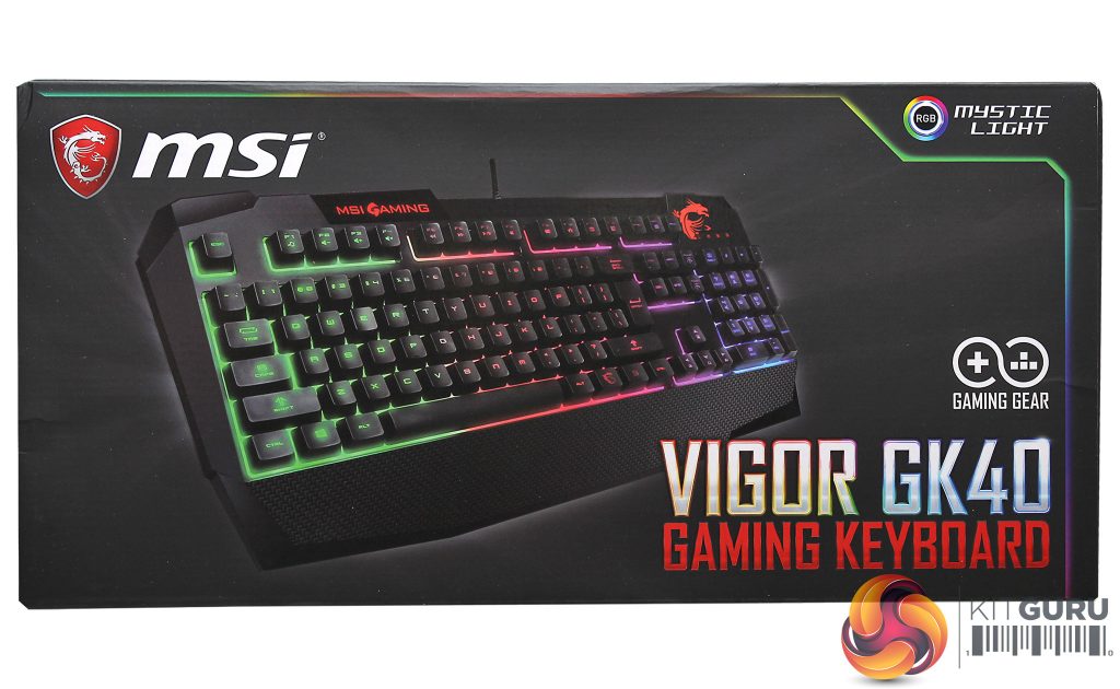 Клавиатура msi vigor gk40 не работают клавиши