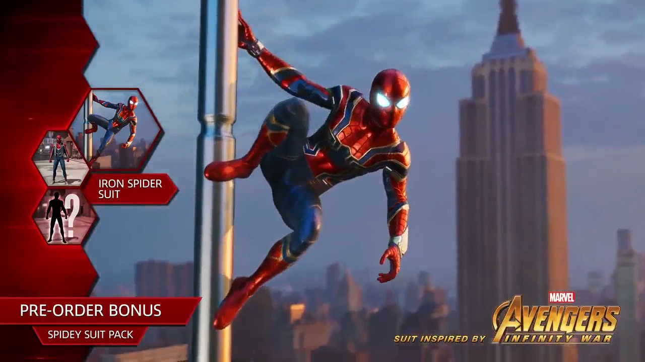 Insomniac's Spider-Man gets Infinity War's Iron Spider suit | KitGuru