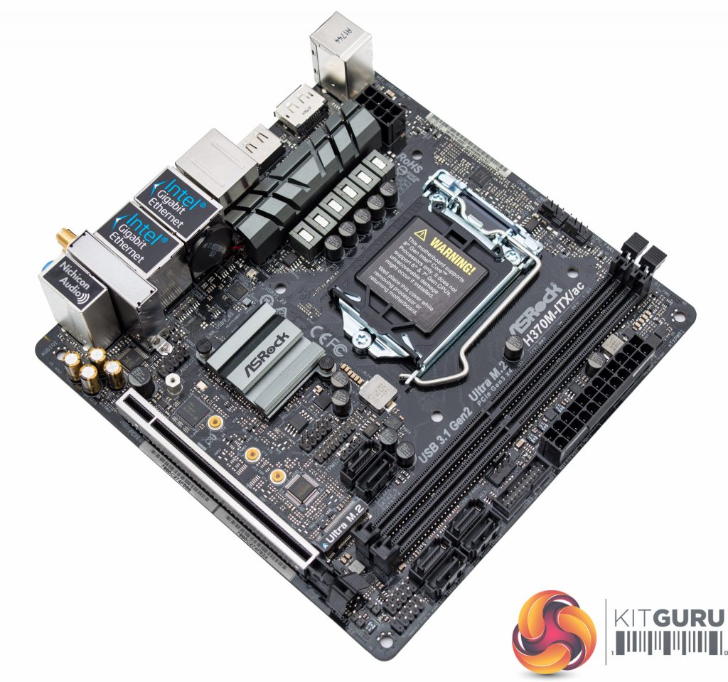 ASRock H370M-ITX/ac Motherboard Review | KitGuru- Part 6