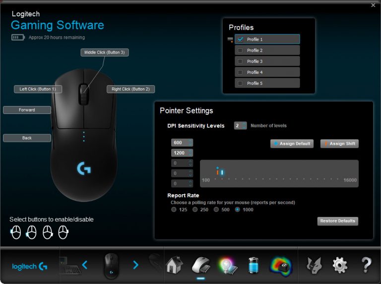 Logitech Gaming Software Change Dpi Configure G502 Pointer Settings With Logitech Gaming Software If You Re A Person Who Enjoys Playing Fps Games You Obviously Know The Importance Of A Good