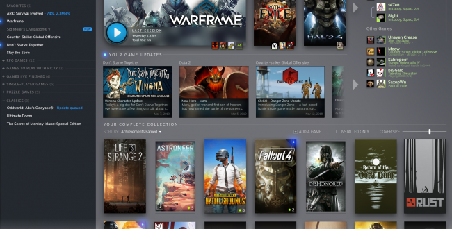 New images of Steam's revamped UI leak