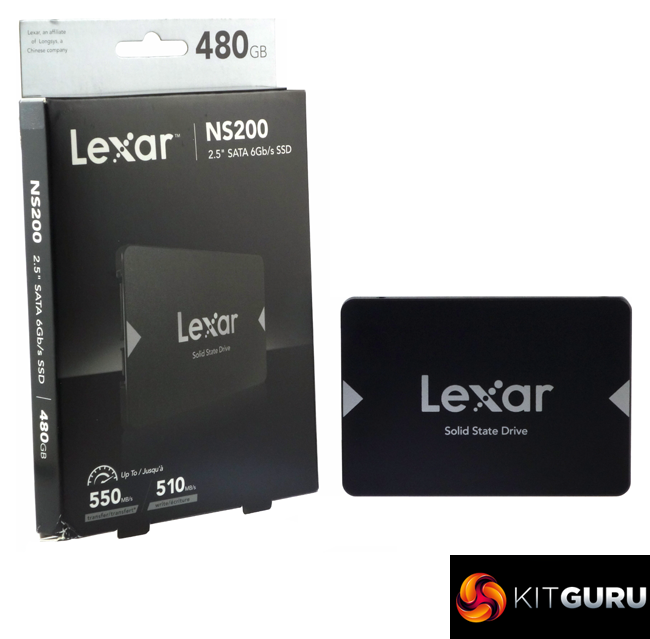 Lexar NS200 480GB SSD Review | KitGuru 