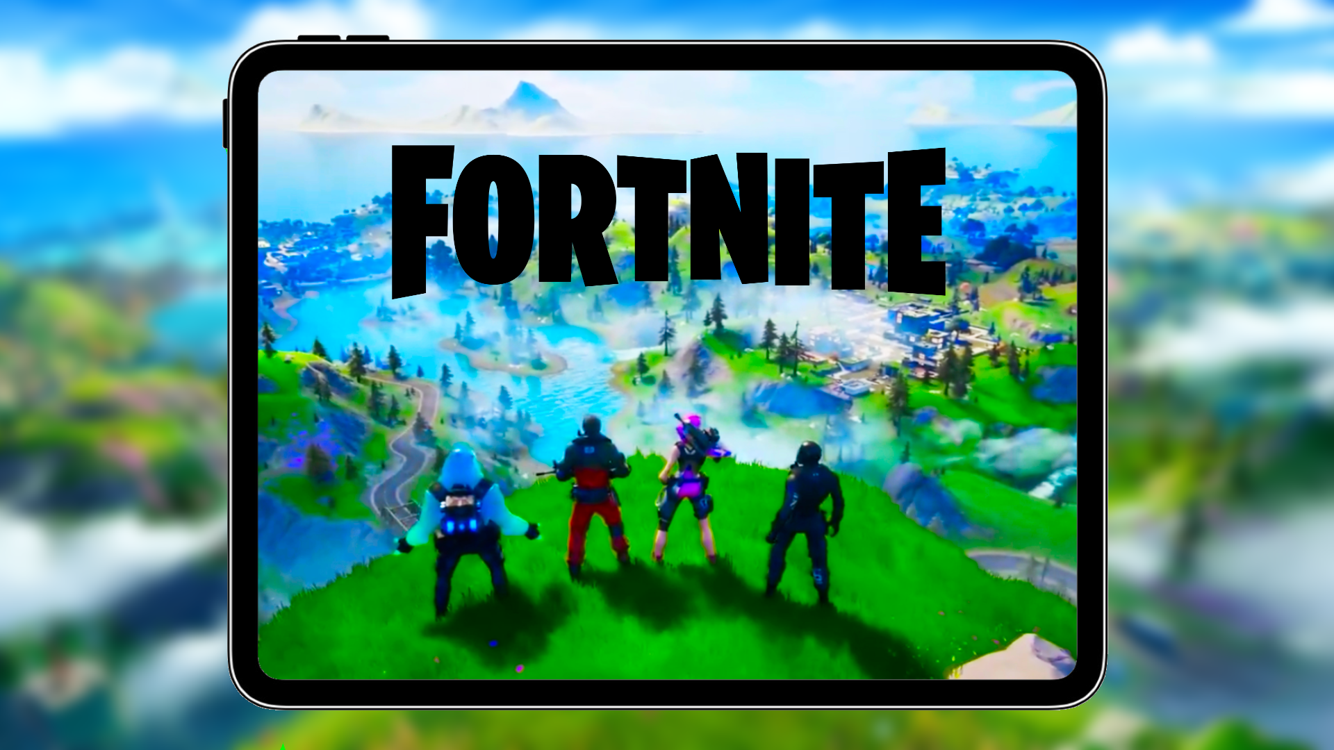 Playing Fortnite MOBILE with Xbox Controller on iPad Pro and iPhone. 