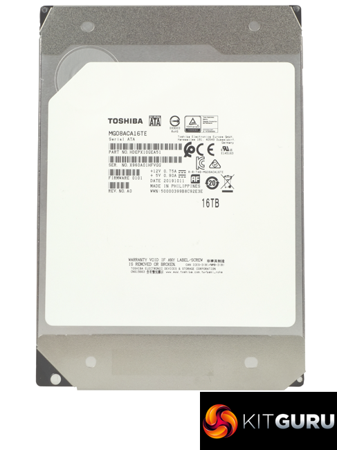 Toshiba MG08 (MG08ACA16TE) 16TB HDD Review | KitGuru