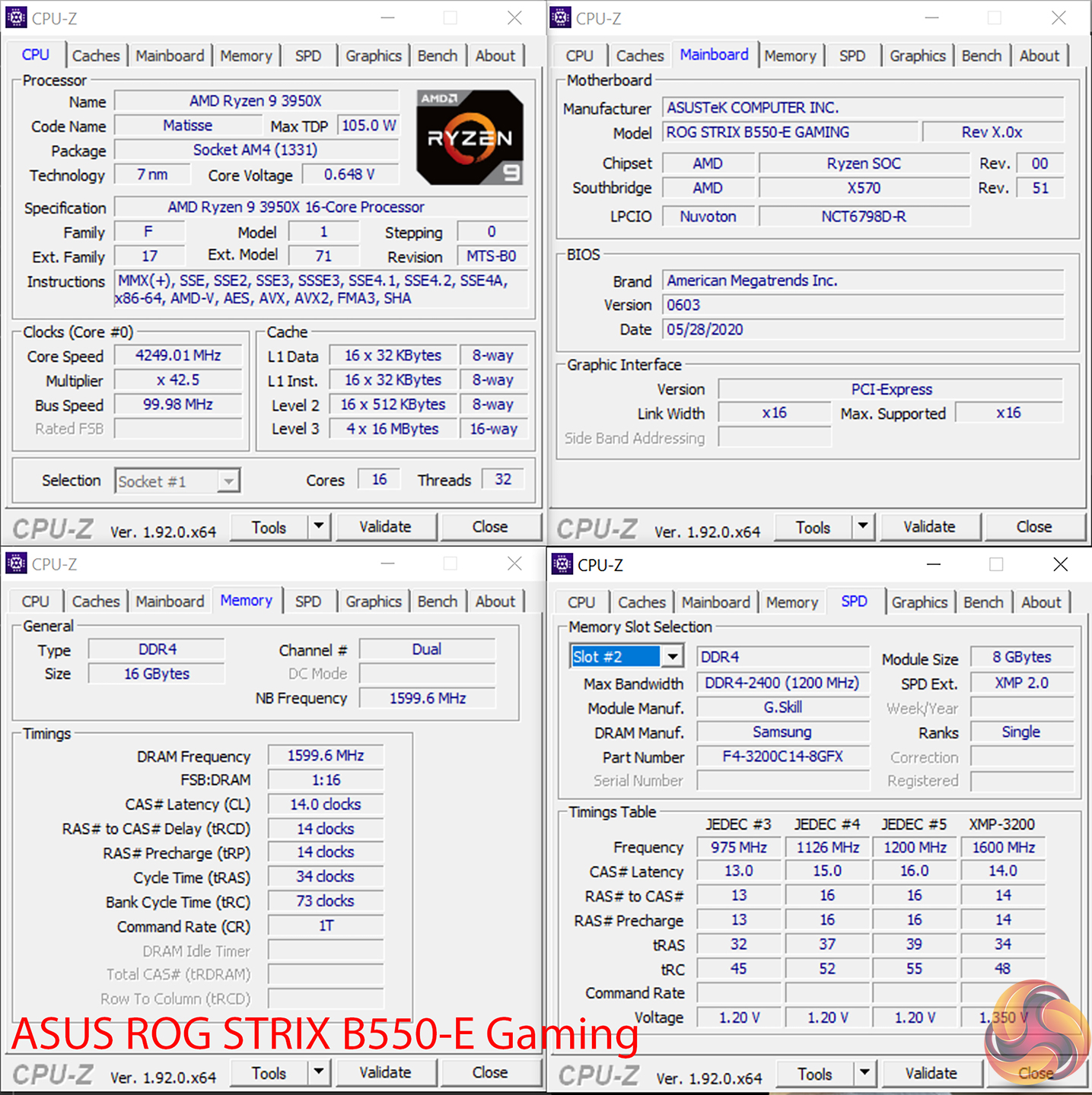 ASUS ROG STRIX B550-E Gaming & (WiFi) KitGuru- B550-F 8 Part | Gaming