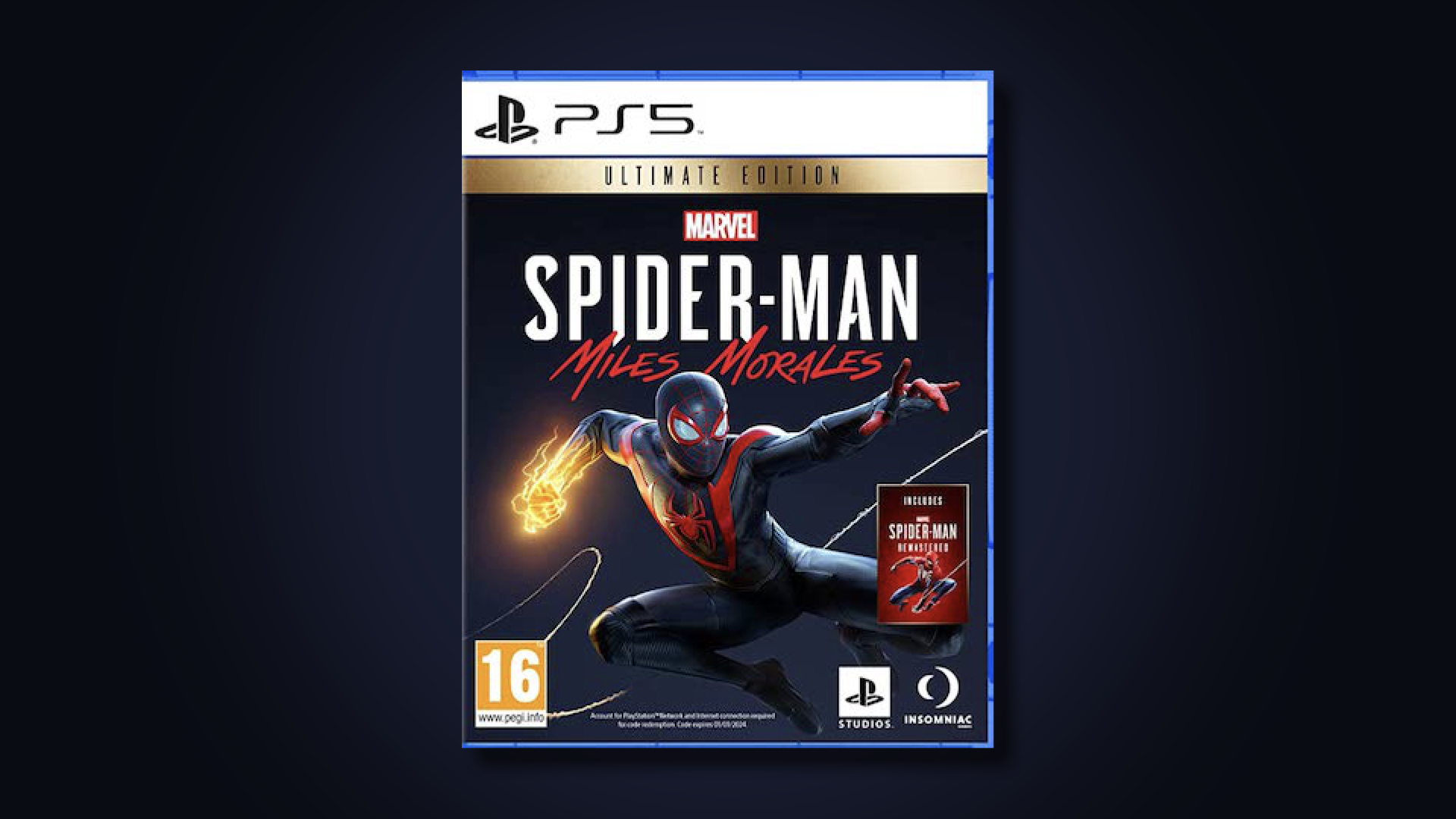 Marvel's Spider-Man: Miles Morales Ultimate Edition - PlayStation 5 +  Spider-Man Remastered 