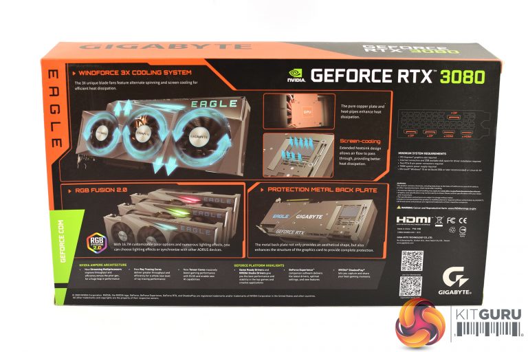 Gigabyte RTX 3080 Eagle OC Review | KitGuru