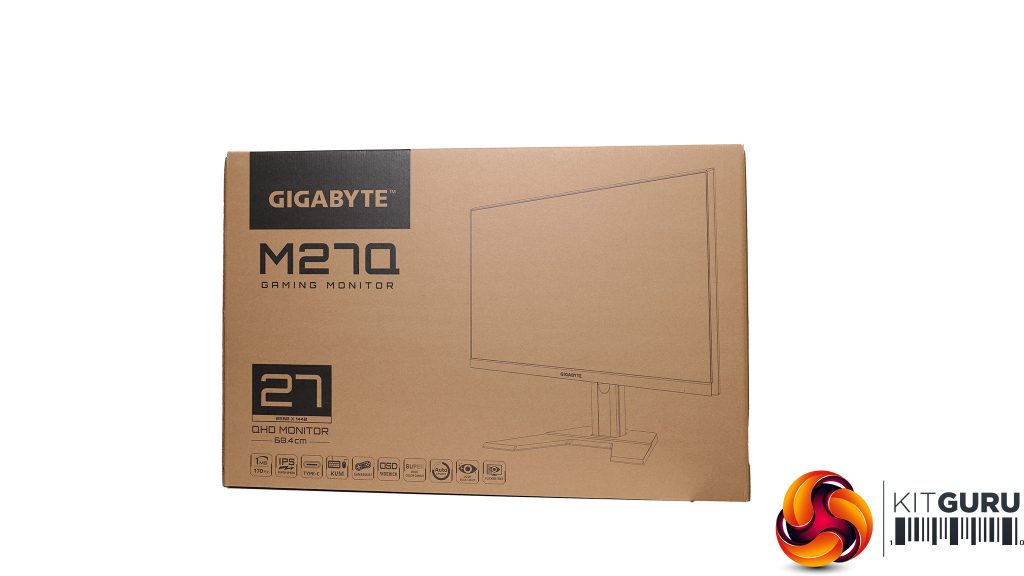 Gigabyte m27q настройка монитора