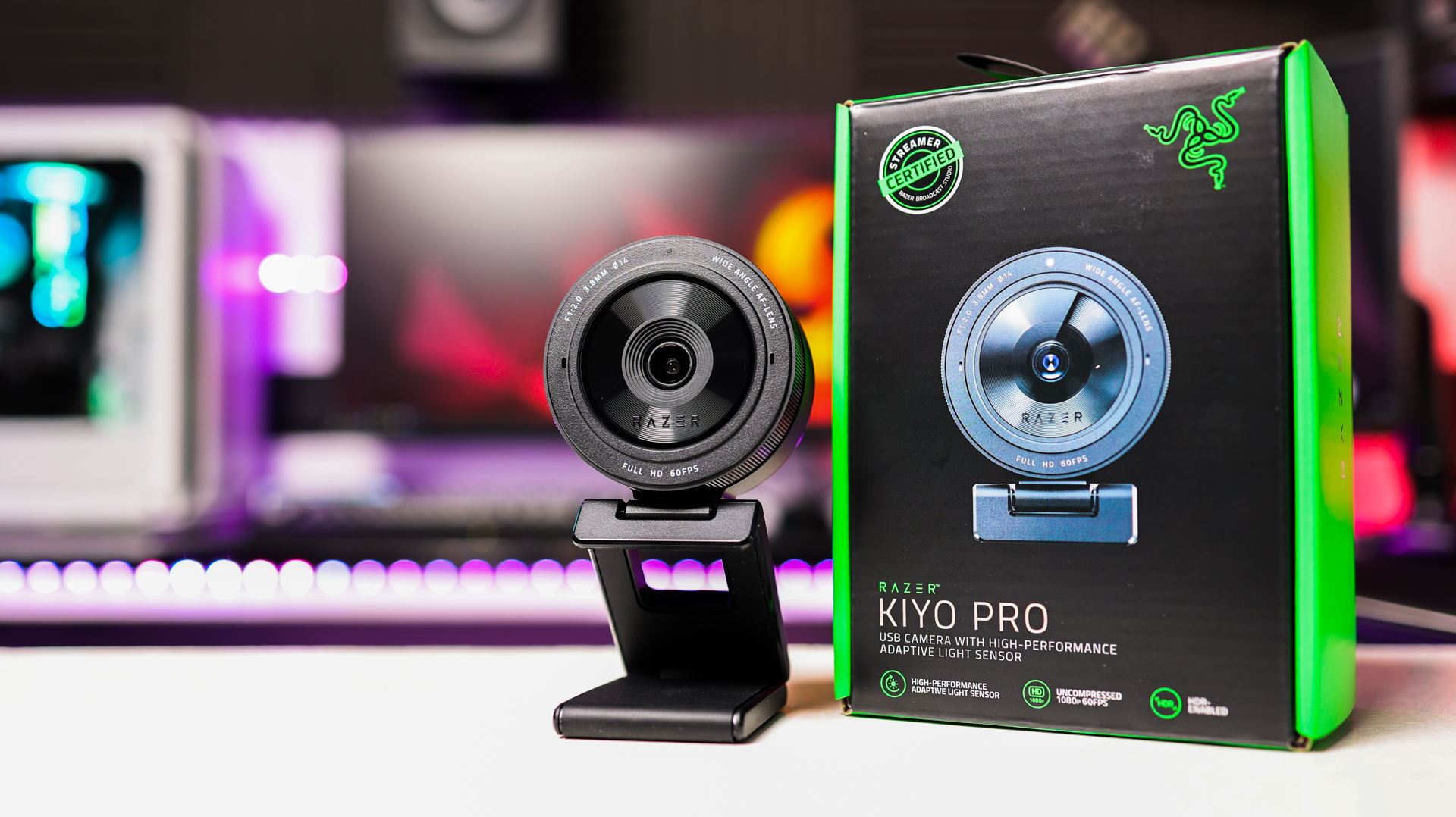 Razer Kiyo Pro Full HD Webcam - Versus Gamers