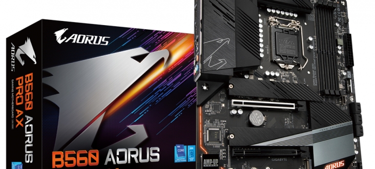 Gigabyte B560 Aorus motherboards run the Core i9-11900K at 5.1GHz 