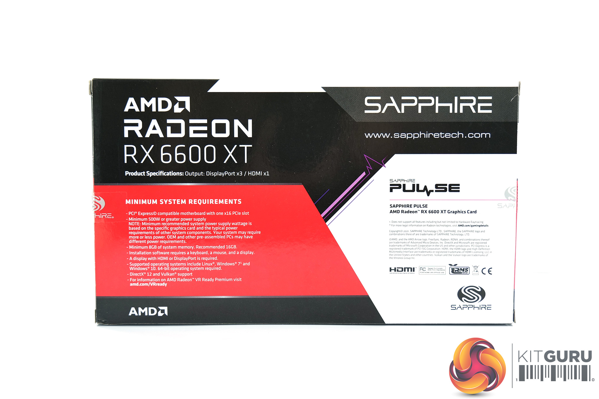 Radeon RX 6600 (Sapphire Pulse) review