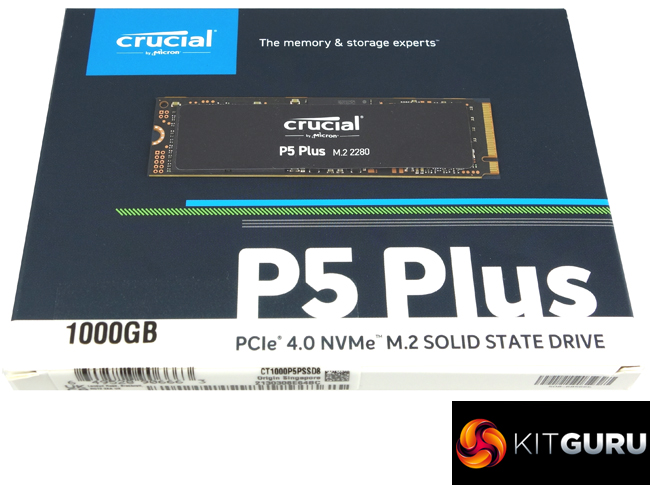 Crucial P5 Plus 1TB NVMe M.2 SSD Review