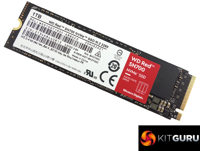 WD Red SN700 250GB NVMe SSD for NAS devices, wit…