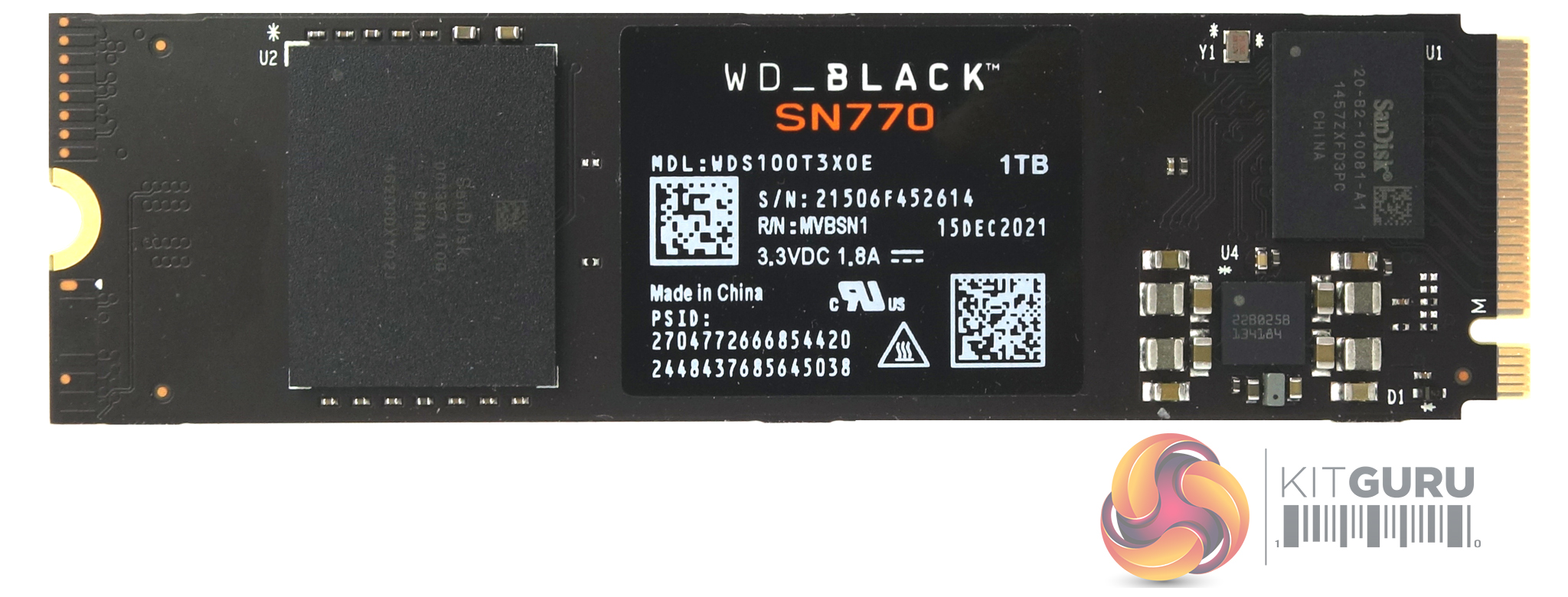 Review | Part SSD KitGuru- 2 Black WD 1TB SN770