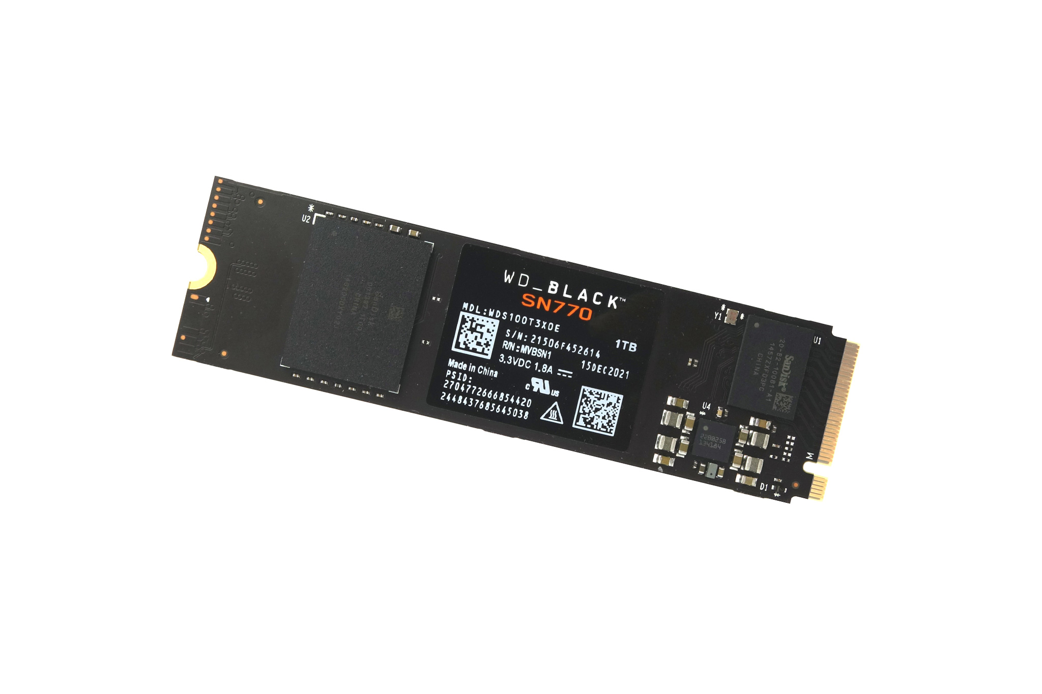 WD Black SN770 Review KitGuru 1TB SSD 