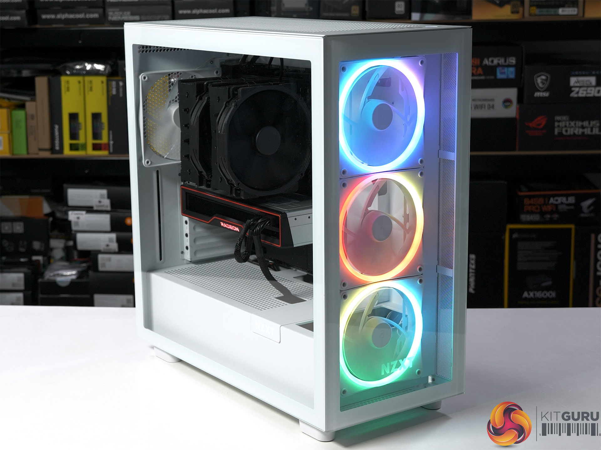 NZXT H7 Flow (White) Review - CGMagazine