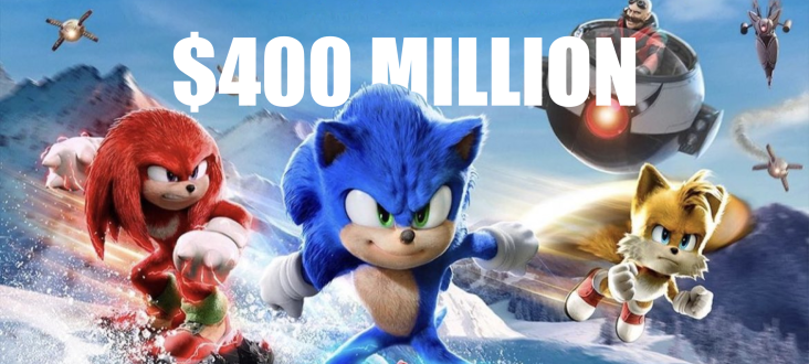 Sonic the Hedgehog 2 overseas box office smashes $25 million