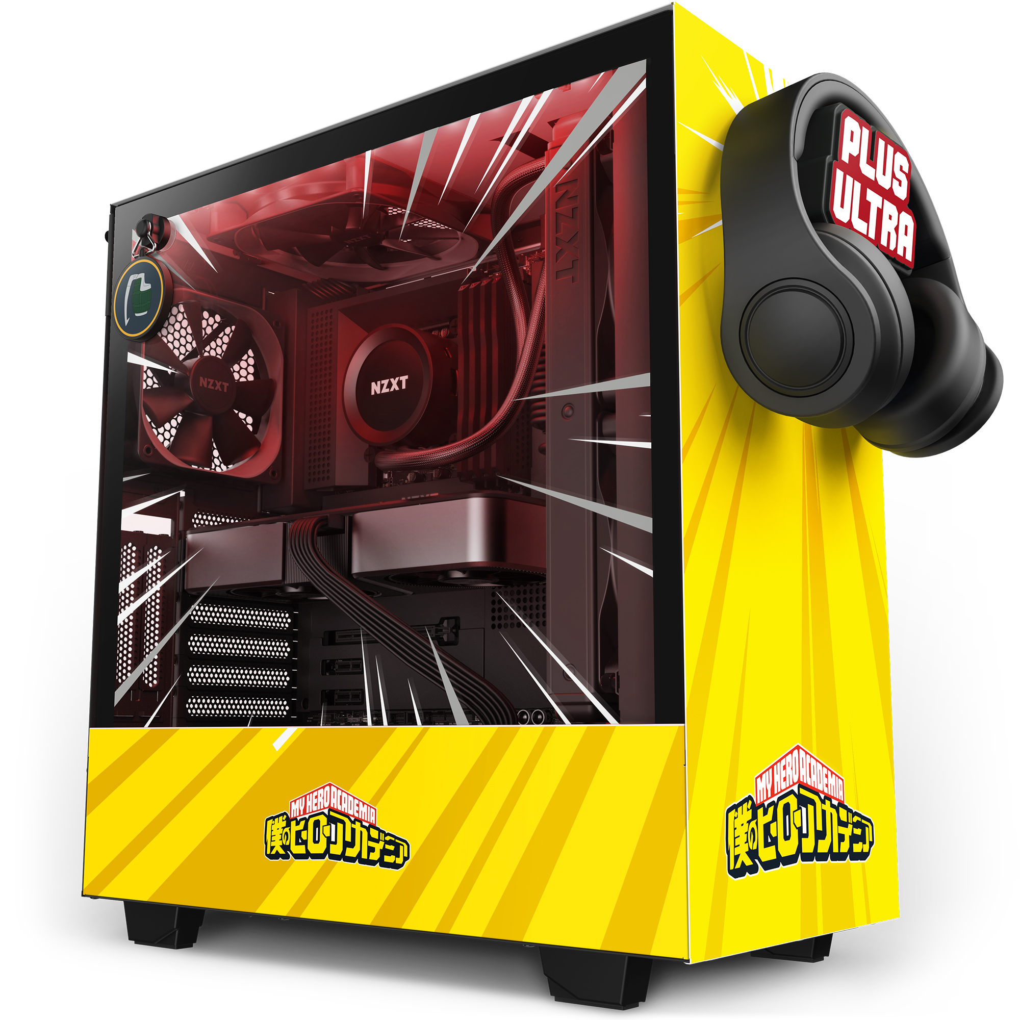 NZXT unveils second My Hero Academia themed PC case KitGuru