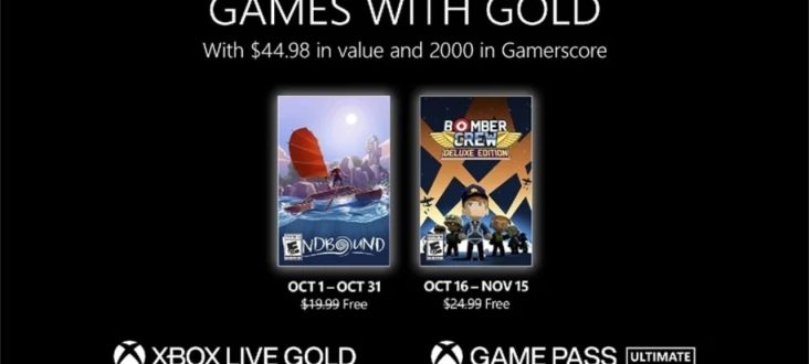 Xbox Games With Gold Announced For October With No X360 Games Kitguru