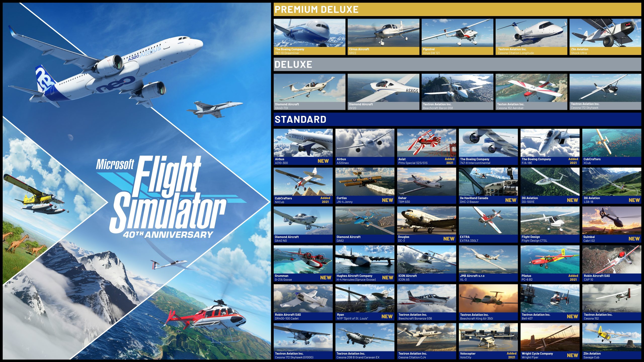 Announced: Microsoft Flight Simulator Anniversary