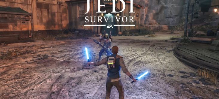 Star Wars Jedi Survivor - Combat Gameplay & Blaster Combos - PC 