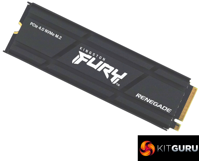 Kingston FURY Renegade 1TB PCIe Gen 4.0 NVMe M.2 Internal Gaming SSD, Up  to 7300 MB/s, Graphene Heat Spreader, 3D TLC NAND, Works with PS5