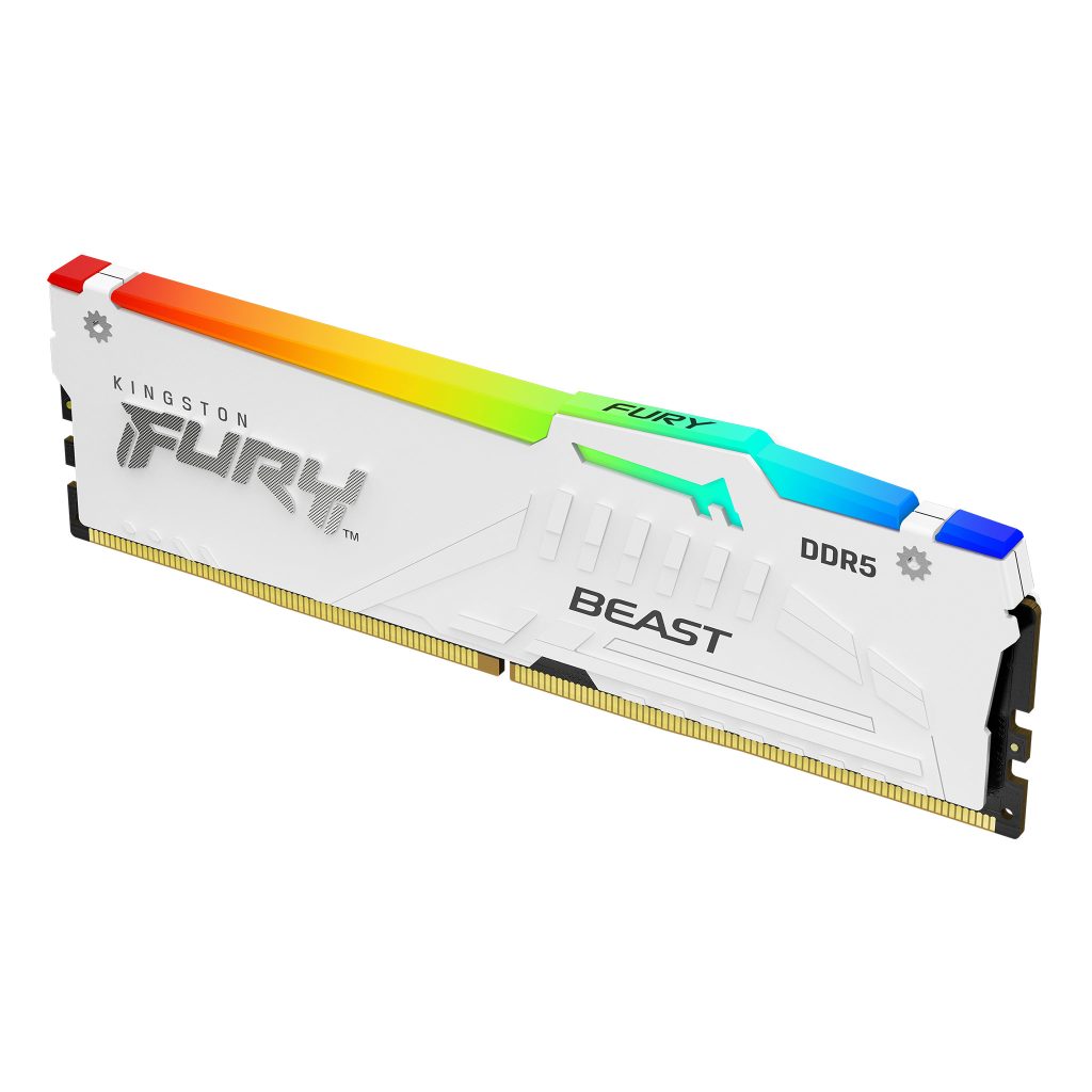 Kingston releases white Fury DDR5 memory | KitGuru