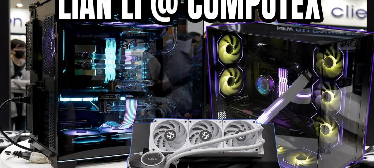 Lian Li has new cases, fans, and even a desk at Computex Taipei 2023