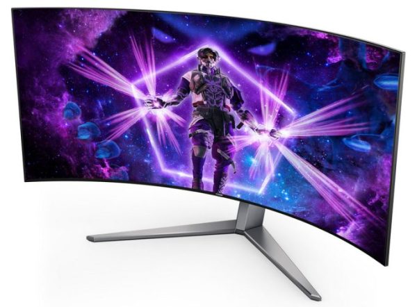 AOC's AGON 6 Pro OLED curved monitor with 45 10-bit 240Hz panel