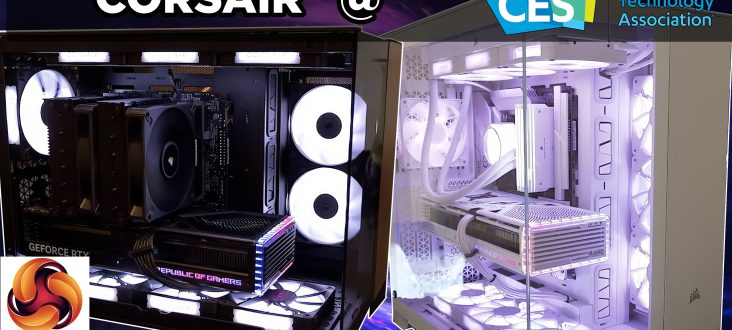 CES 2024 Corsair Debuts New Dual Chamber Cases For Zero Cable   CES 2024 Corsair 732x330 