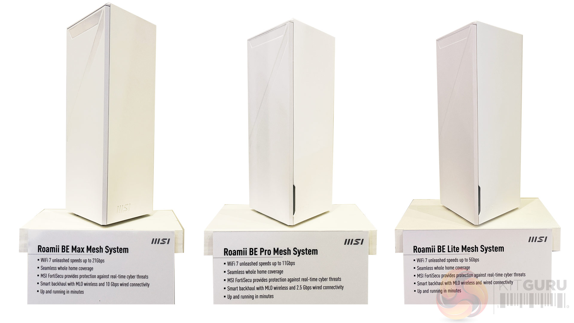 CES 2024 MSI launches range of affordable WiFi 7 mesh routers, mesh